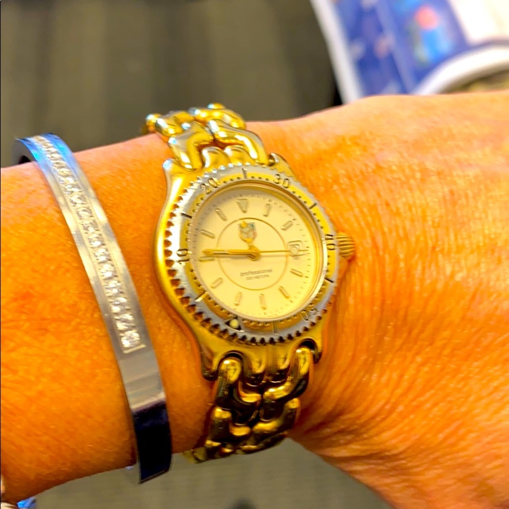 Tag Huer Gold Watch